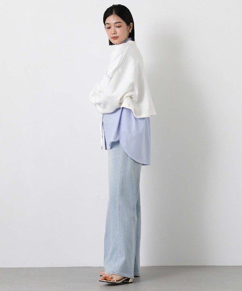 ワイドパンツ ジーンズ デニム デニムパンツ ＷｉｌｄＧｉｎｇｅｒ レディースの画像