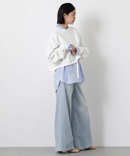 ワイドパンツ ジーンズ デニム デニムパンツ ＷｉｌｄＧｉｎｇｅｒ レディースの画像