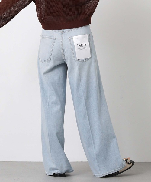 ワイドパンツ ジーンズ デニム デニムパンツ ＷｉｌｄＧｉｎｇｅｒ レディースの画像