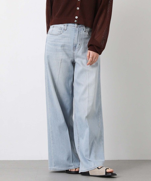 ワイドパンツ ジーンズ デニム デニムパンツ ＷｉｌｄＧｉｎｇｅｒ レディースの画像