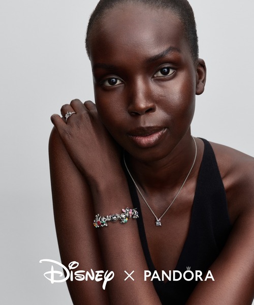 PANDORA（パンドラ） チャーム ディズニー スティッチ ＆ スクランプ