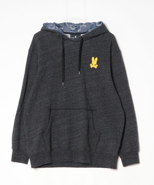 Psycho Bunny（サイコバニー） プルオーバーパーカー LARGE ブラック 