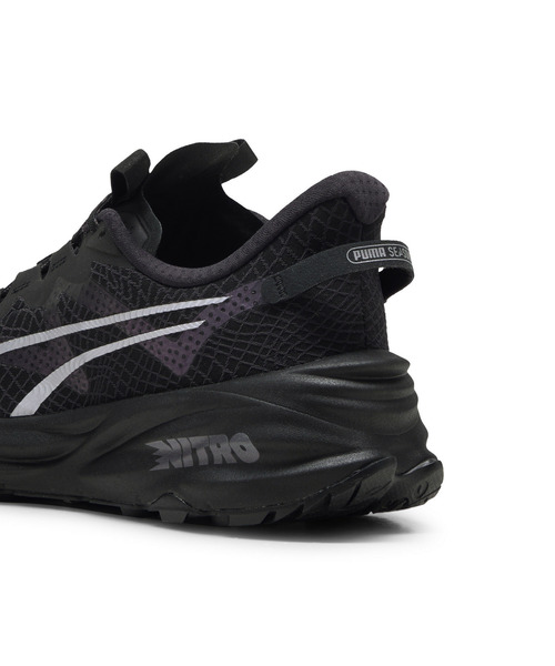 「PUMA」 ローカットスニーカー 27.0cm ブラック メンズの画像
