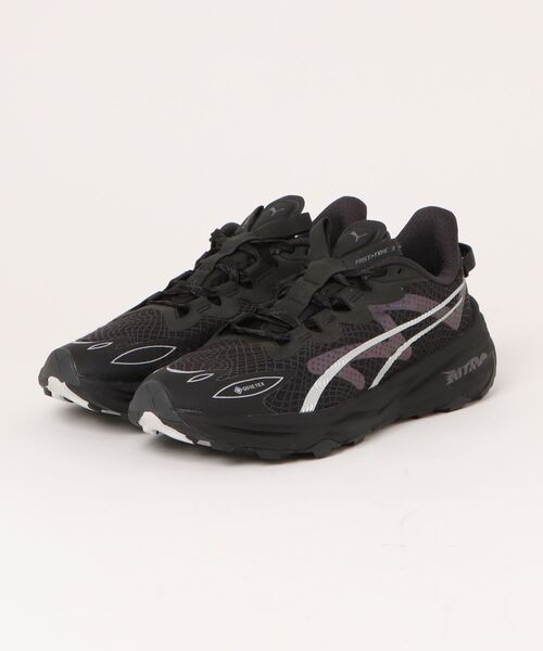 「PUMA」 ローカットスニーカー 27.0cm ブラック メンズの画像