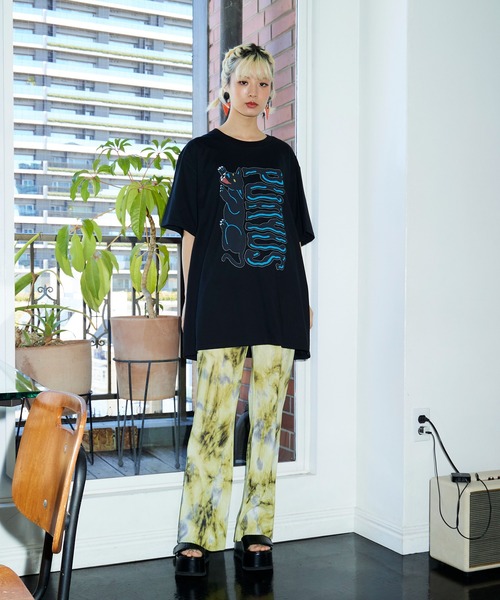 「PUNYUS」 半袖Tシャツ 4 ホワイト レディース_画像2