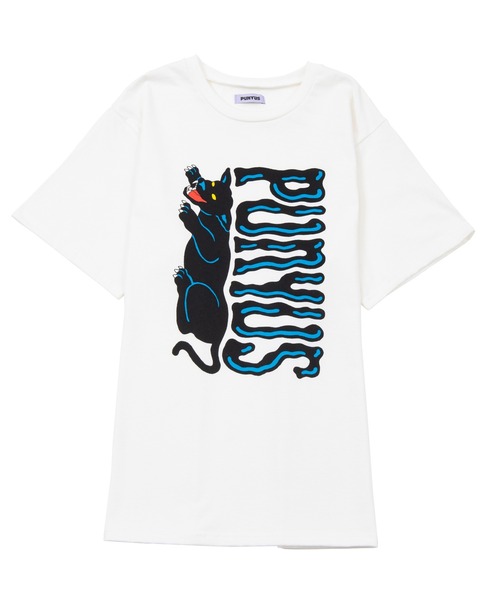 「PUNYUS」 半袖Tシャツ 4 ホワイト レディース_画像3