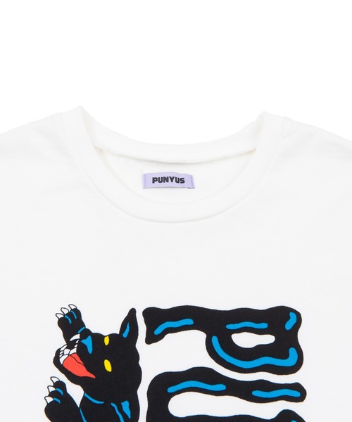 「PUNYUS」 半袖Tシャツ 4 ホワイト レディース_画像6
