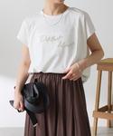 tシャツ 半袖 ミニビーズロゴフレンチTシャツ...の詳細画像2