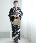 浴衣 浴衣3点セット 宵涼みの朝顔 レディースの詳細画像1