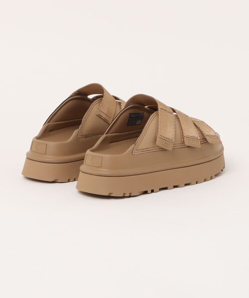 「UGG」 フラットサンダル 6 ブラウン レディース_画像2