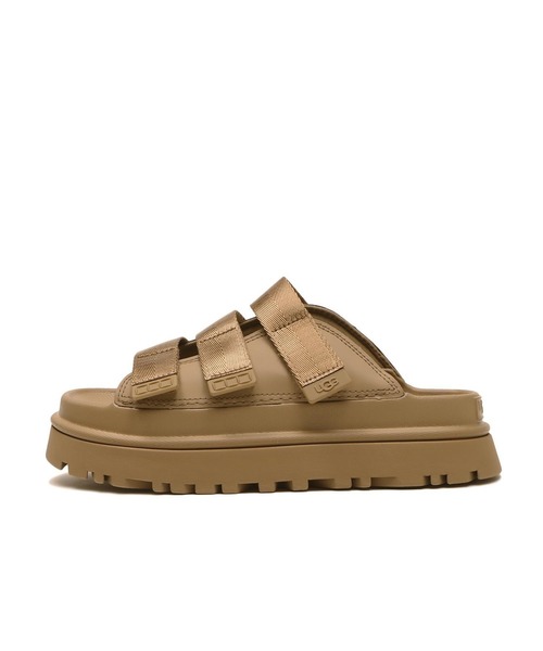 「UGG」 フラットサンダル 6 ブラウン レディース_画像5