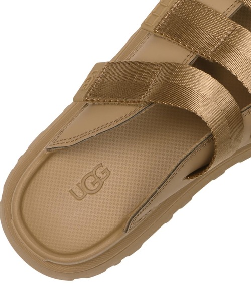 「UGG」 フラットサンダル 6 ブラウン レディース_画像6