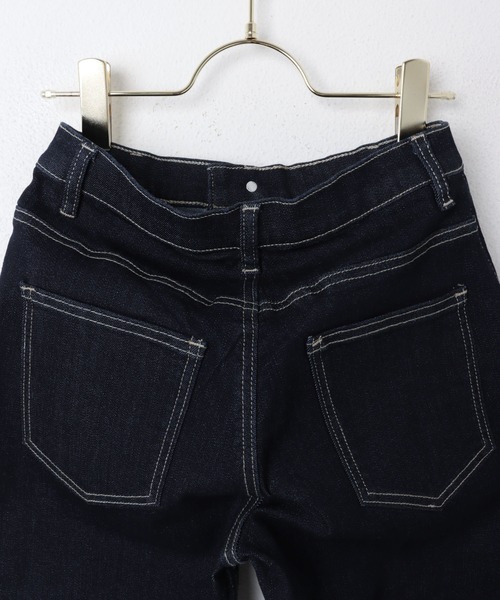 「evernavy」 デニムパンツ M インディゴブルー レディース_画像4