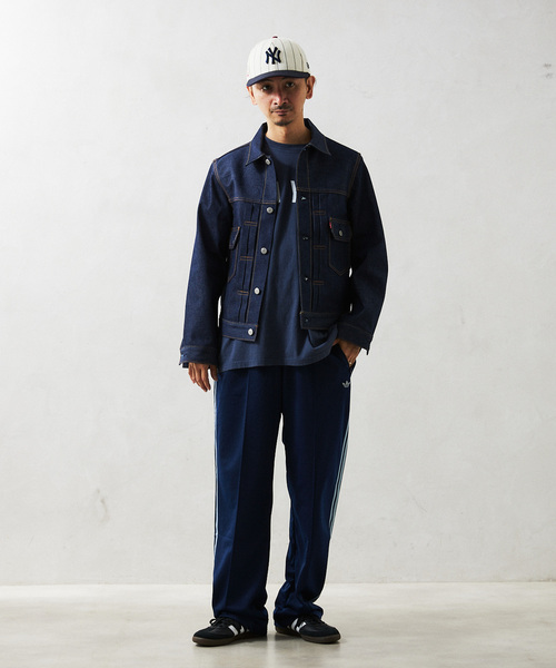 Levi's デニムジャケット（ネイビー） Levi's（リーバイス） デニムジャケット MEDIUM ネイビー メンズ