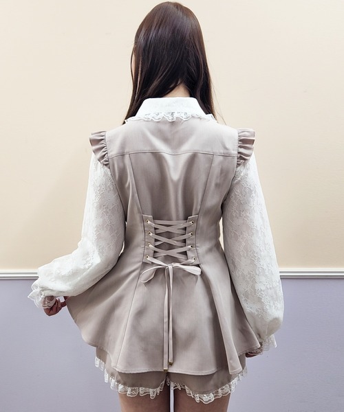「Secret Honey」 セットアップ MEDIUM ブラック レディース_画像2