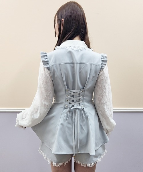 「Secret Honey」 セットアップ MEDIUM ブラック レディース_画像3