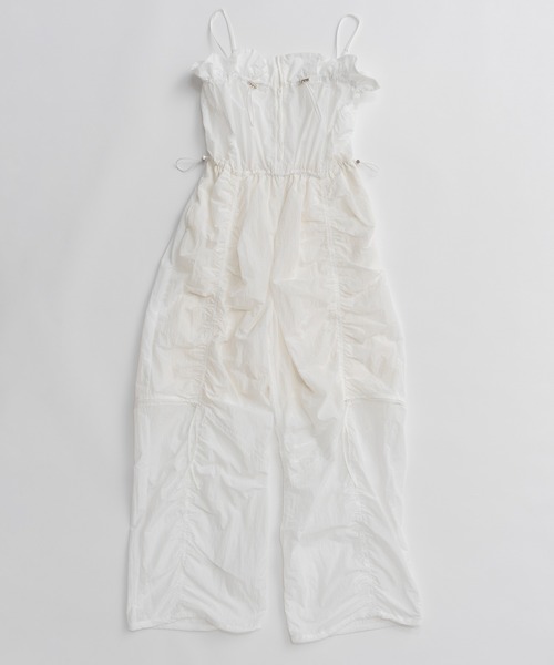 オールインワン 「2026Summer PRE-ORDER」Frill Bust 2WAY Romper/フリルバスト2WAYロンパース レディースの画像