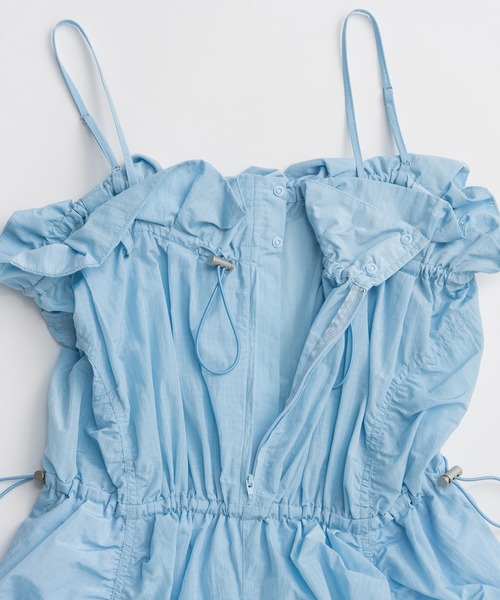 オールインワン 「2026Summer PRE-ORDER」Frill Bust 2WAY Romper/フリルバスト2WAYロンパース レディースの画像