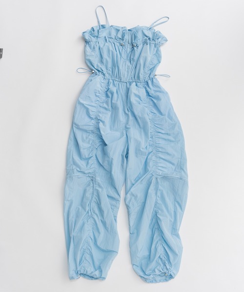 オールインワン 「2026Summer PRE-ORDER」Frill Bust 2WAY Romper/フリルバスト2WAYロンパース レディースの画像