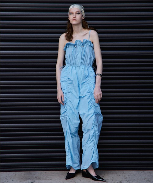 オールインワン 「2026Summer PRE-ORDER」Frill Bust 2WAY Romper/フリルバスト2WAYロンパース レディースの画像