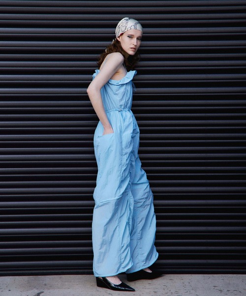 オールインワン 「2026Summer PRE-ORDER」Frill Bust 2WAY Romper/フリルバスト2WAYロンパース レディースの画像