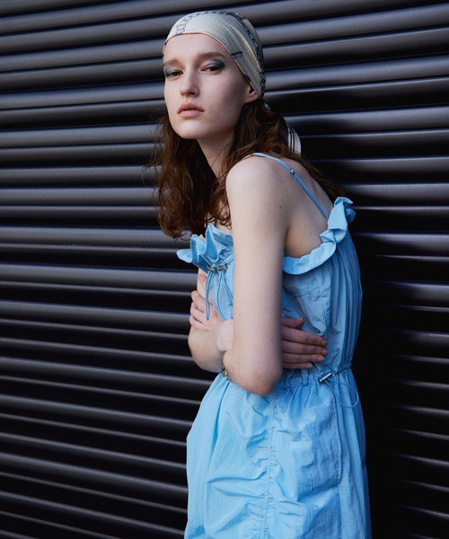 オールインワン 「2026Summer PRE-ORDER」Frill Bust 2WAY Romper/フリルバスト2WAYロンパース レディースの画像