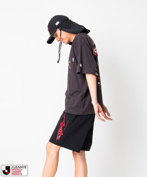 SUPPORTERS NYLON SHORTS 鹿島アントラーズ　Mサイズ FREAK'S STORE（フリークスストア） パンツ J.LEAGUE×FREAK'S STORE