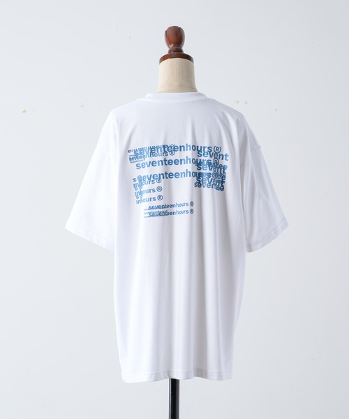 「17HR」 半袖Tシャツ FREE ホワイト レディース_画像4