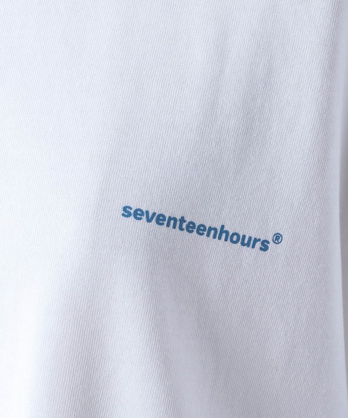 「17HR」 半袖Tシャツ FREE ホワイト レディース_画像9