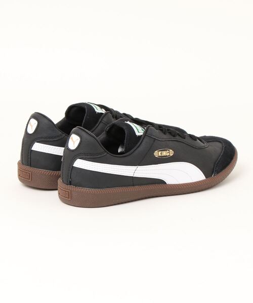 「PUMA」 ローカットスニーカー 24.5cm ブラック メンズ_画像2