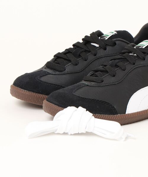 「PUMA」 ローカットスニーカー 24.5cm ブラック メンズ_画像4