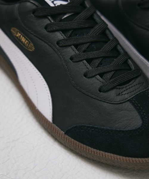 「PUMA」 ローカットスニーカー 24.5cm ブラック メンズ_画像6