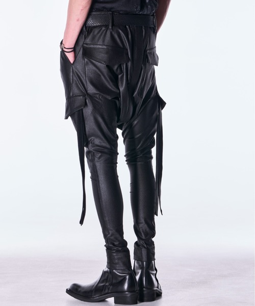 パンツ kiryuyrik/キリュウキリュウ/Emboss Silley Jersey Saruel Bondage Pants メンズの画像