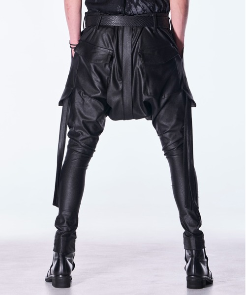 パンツ kiryuyrik/キリュウキリュウ/Emboss Silley Jersey Saruel Bondage Pants メンズの画像
