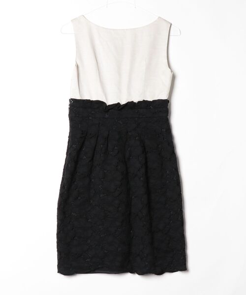 「ships little black」 ドッキングワンピース M ベージュ レディース_画像2