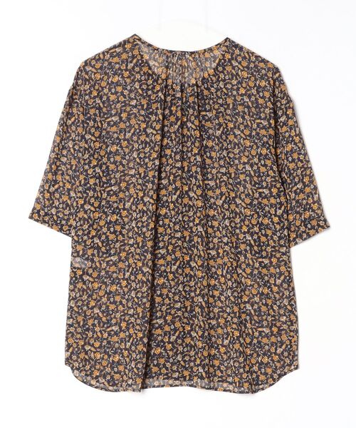 UNITED ARROWS 半袖ブラウス BEAUTY＆YOUTH UNITED ARROWS 半袖ブラウス - ネイビー レディース