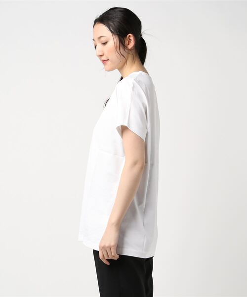 「ATON」 半袖Tシャツ ONE SIZE ブルー系その他2 レディース_画像2
