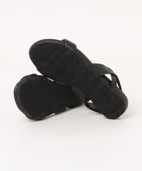 「Rouge vif」 フラットサンダル 38 ブラック レディース_画像8