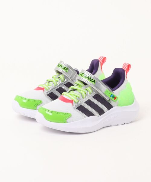 adidas（アディダス） スニーカー LIGHTORAMA RNR BUZZ EL C「光る靴