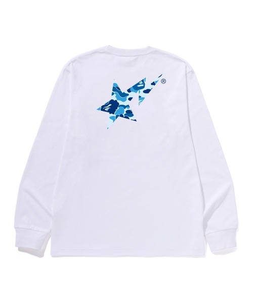A BATHING APE（アベイシングエイプ） tシャツ ABC CAMO BAPE STA LS