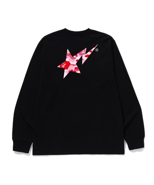 A BATHING APE（アベイシングエイプ） tシャツ ABC CAMO BAPE STA LS