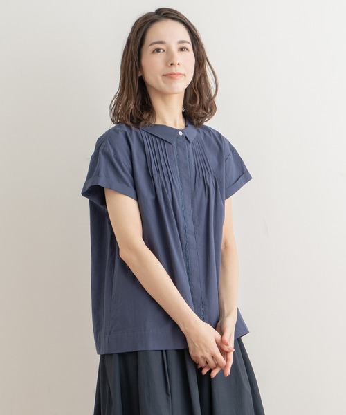 「Kelen」 半袖シャツ M ブラック レディース_画像3
