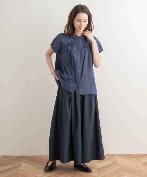 「Kelen」 半袖シャツ M ブラック レディース_画像5