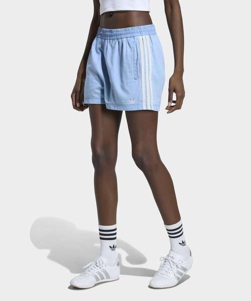 アディダス オリジナルス　デニム　ハーフパンツ　35サイズ adidas（アディダス） ジーンズ デニム デニムパンツ オリジナルス