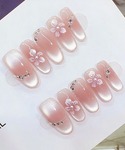 ネイルチップ ネイルシール ネイルチップ 花 ...の詳細画像2