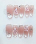 ネイルチップ ネイルシール ネイルチップ 花 ...の詳細画像4
