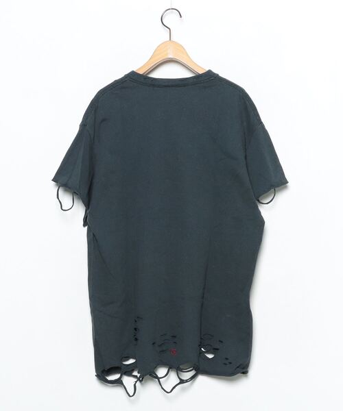 「JOYRICH」 半袖カットソー - ネイビー レディース_画像2