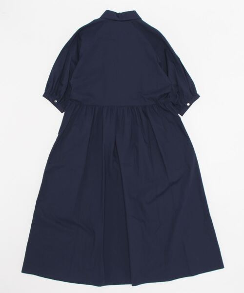 「PREFERIR」 7分袖ワンピース SMALL ネイビー レディース_画像2