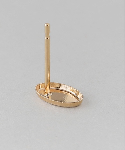 ANEMONE（アネモネ） ピアス オーバルピアス「K10」 レディース