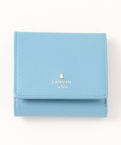 シモンズグランドセール Bleu en LANVIN 財布 内BOX二つ折り財布 リュクサンブールカラー 小物